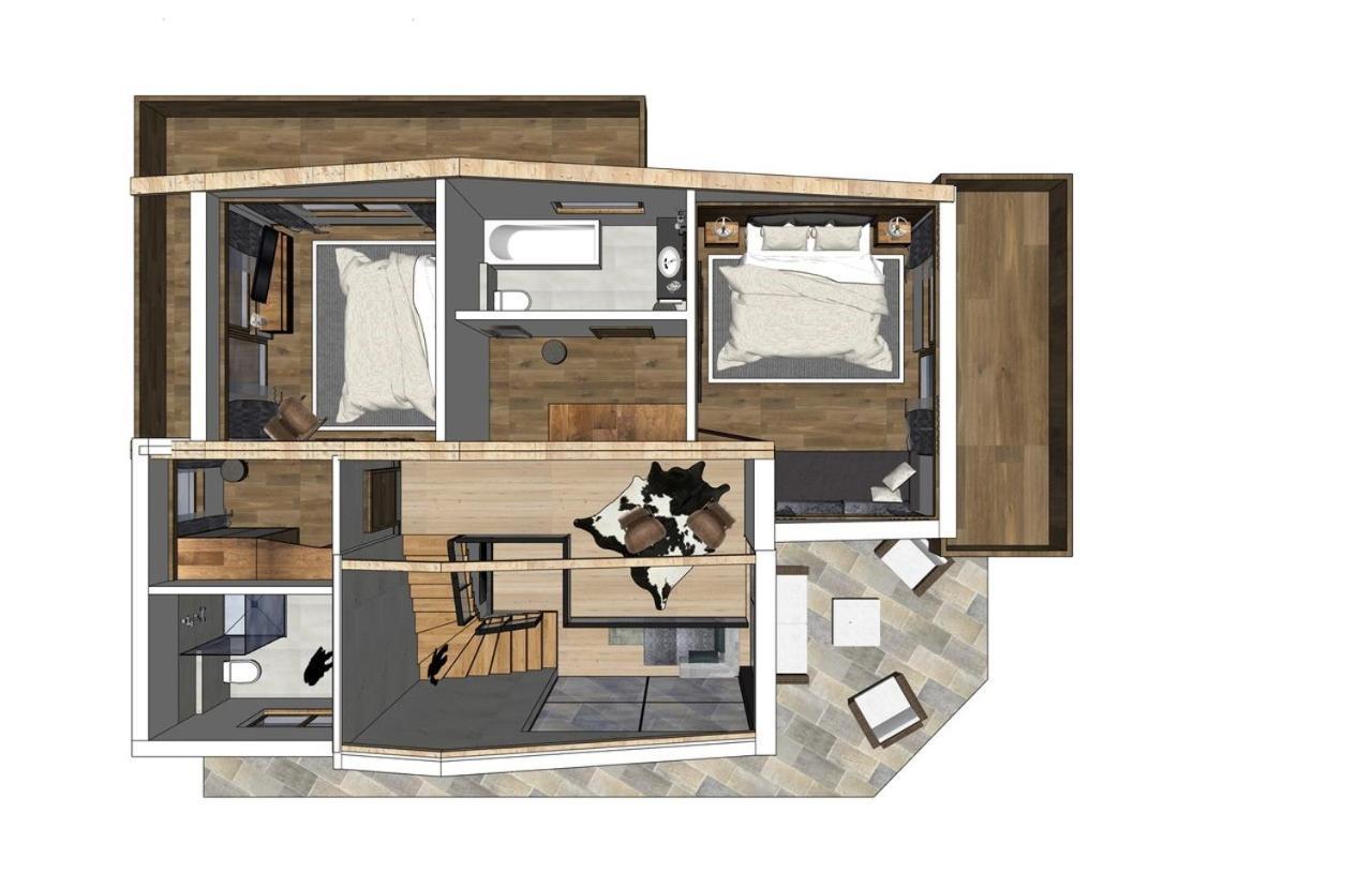 Chalet'S Alpenjuwel 图克斯 外观 照片